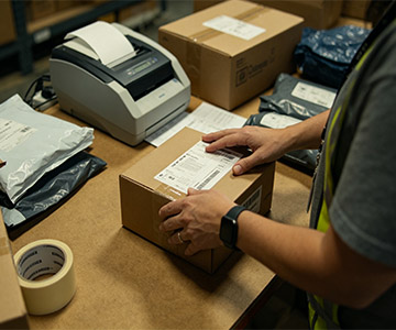 Warehouse overall appearance